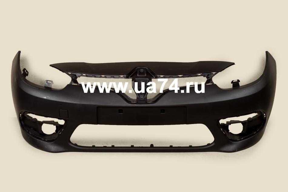 Бампер передний под птф Renault Fluence 13- (RNFLU13-161 / REN07FL023 / ST-RNF1-000-A0)