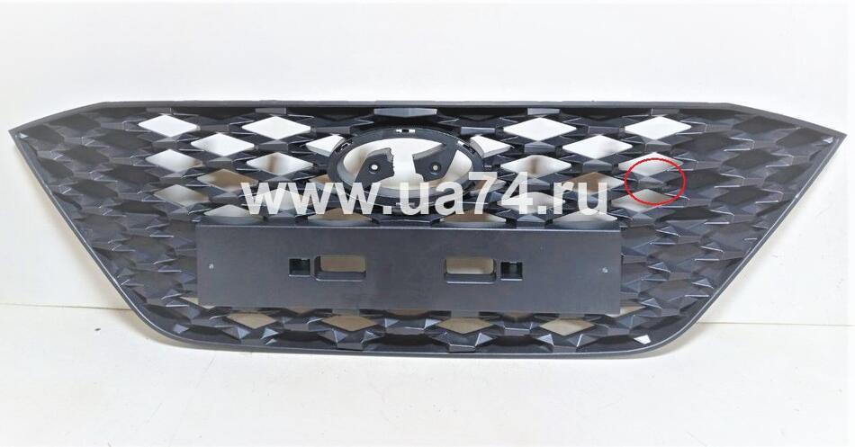 Решетка радиатора Hyundai Solaris 20- (01-H550-07UC / Повреждение краски) Дисконт 10%