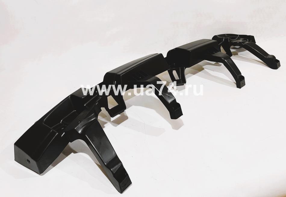 Усилитель заднего бампера пластик Renault Duster 2010-2015 (ST-RND1-087R-0 / RN011058) Китай