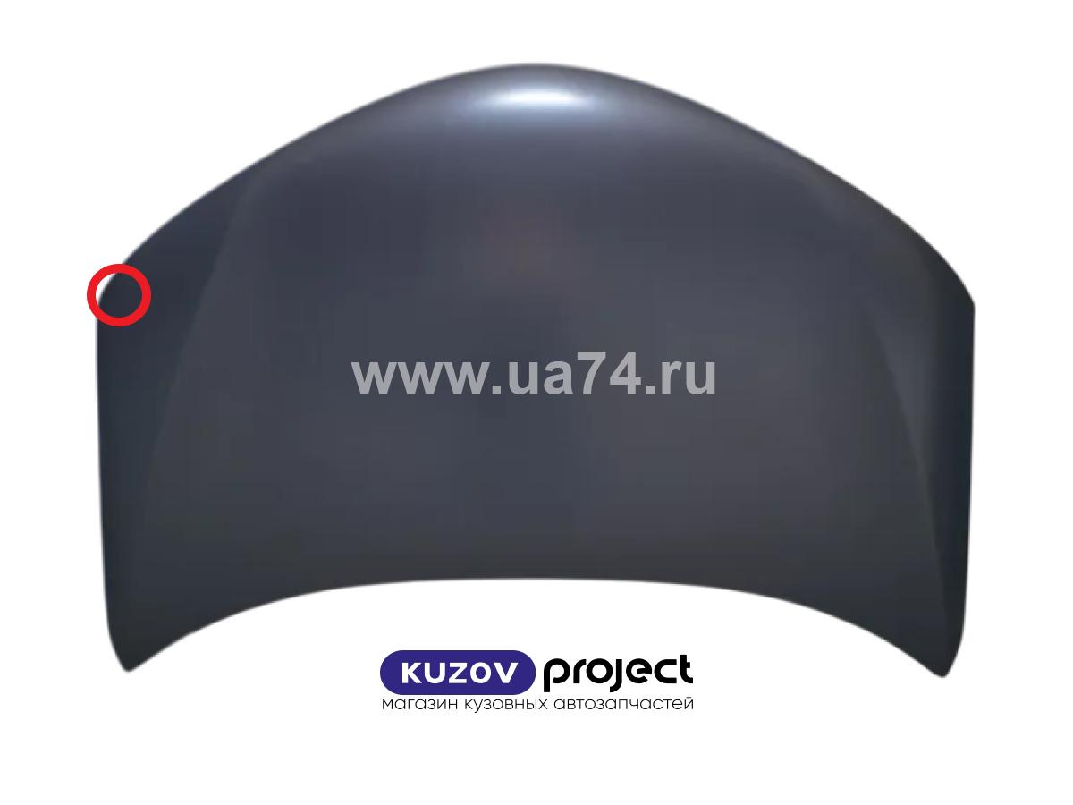 Капот Toyota Rav 4 2012-2018 (Тайвань Замят угол) Дисконт 20%