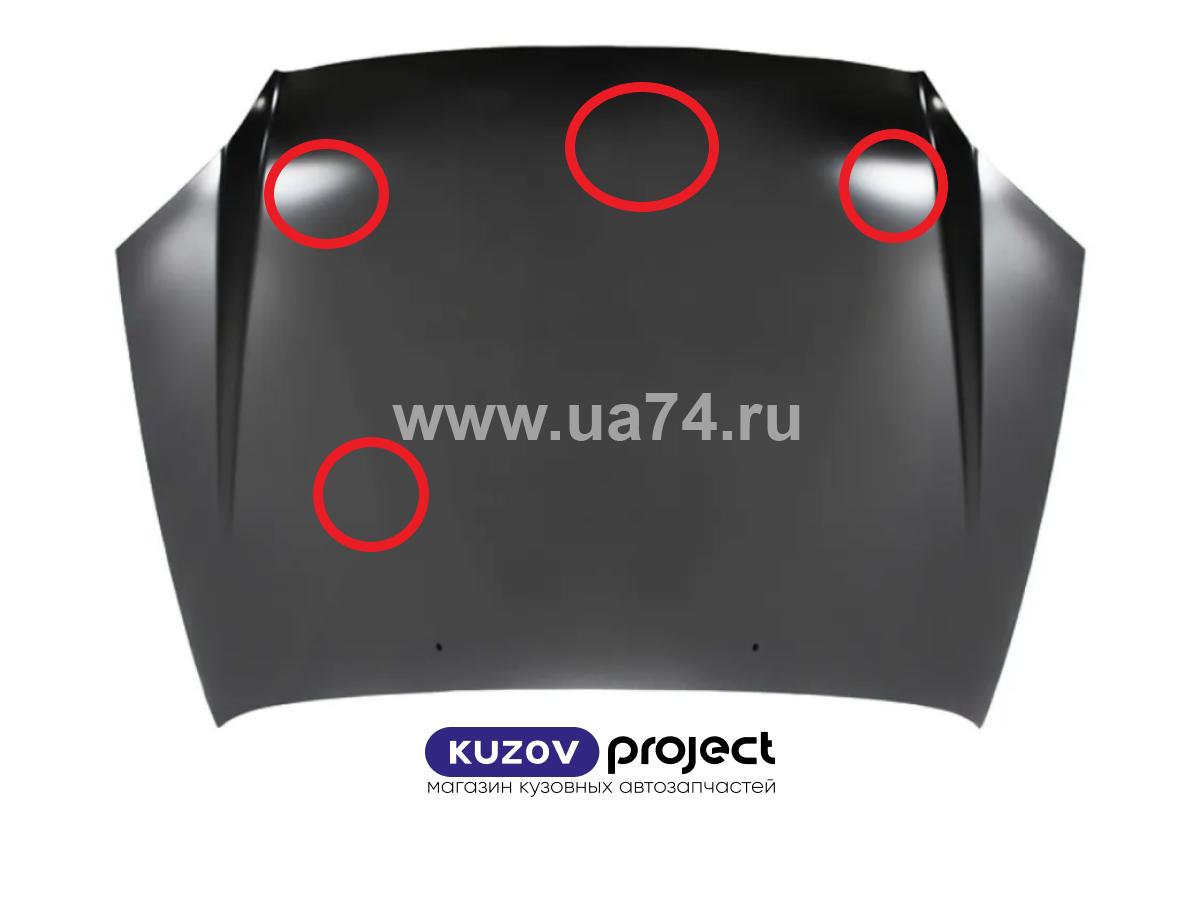 Капот Hyundai Accent Tагаз 1999-2012 (Тайвань / Замятие) Дисконт 40%