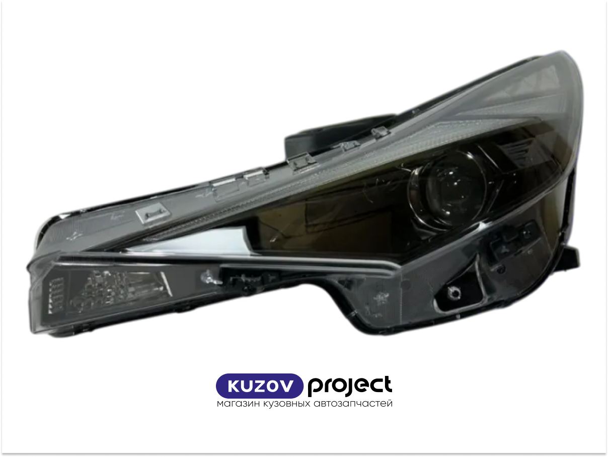 Фара левая (LED) c электрическим корректором Hyundai Elantra 2020-2022 (Китай)