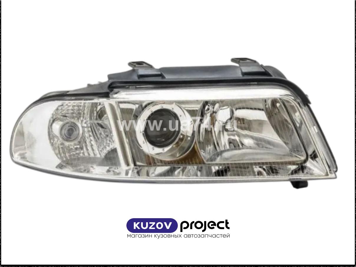 Фара правая с электрическим корректором Audi A4 1999-2000 (DEPO / Тайвань)
