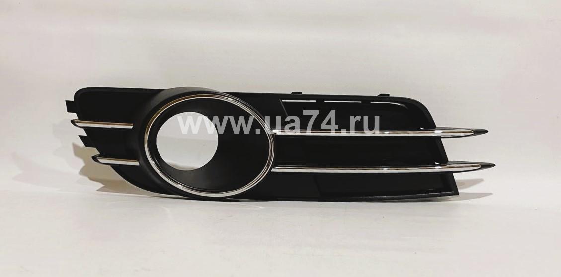Оправа туманки левая Audi A6 2010-2014 (Китай)